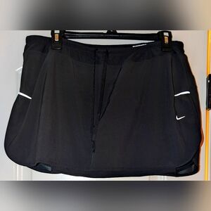 Nike Dri Fit Black Athletic Skirt Skort XL